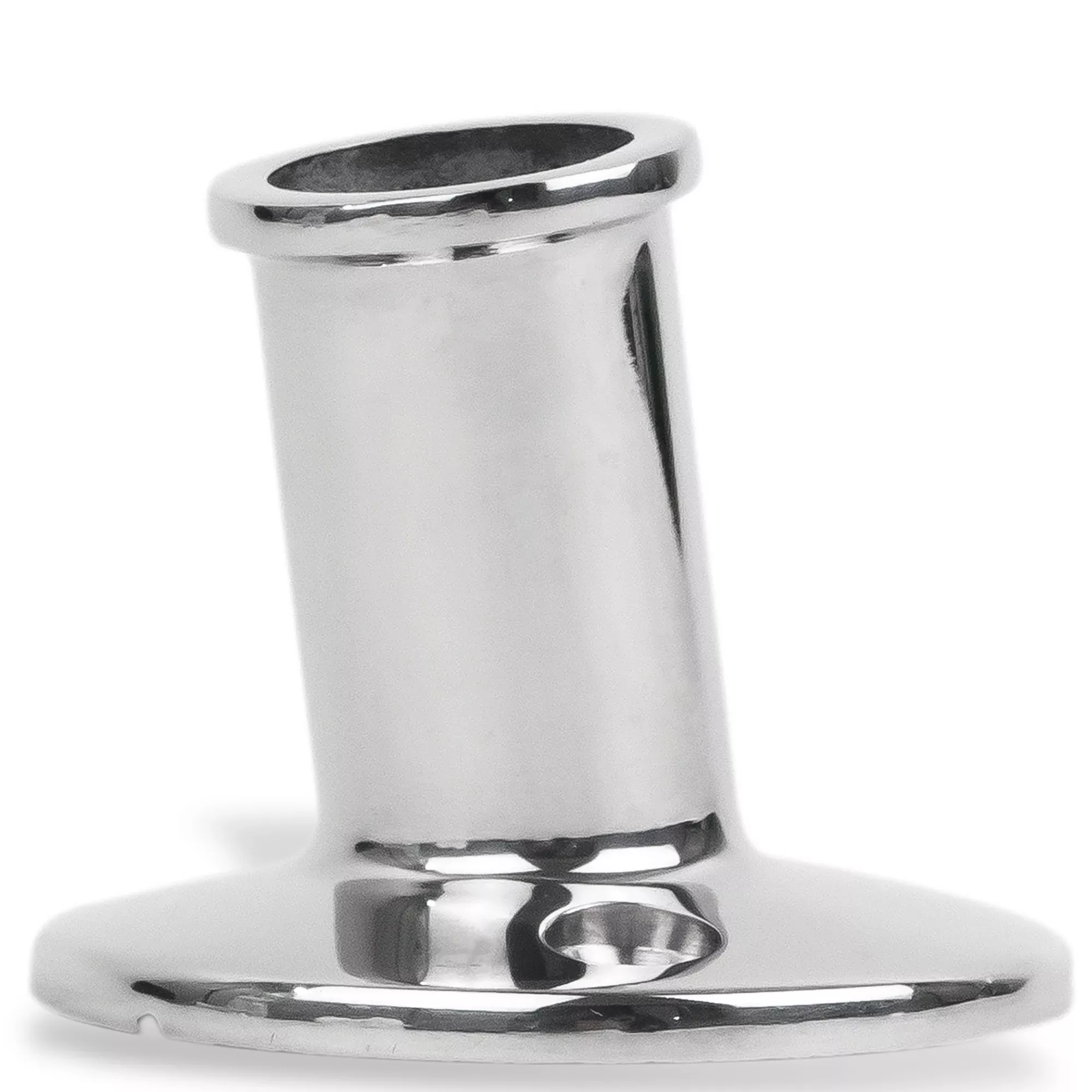 Flag Pole Socket, 3/4" Dia., Stainless Steel