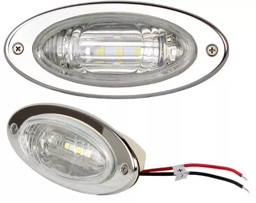 Flush Mount Oval Docking Light LED