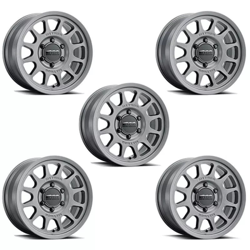 Ford Racing 21-23 Bronco (Excl Bronco Raptor) 17x8.5 Method Matte Gray Wheel Kit