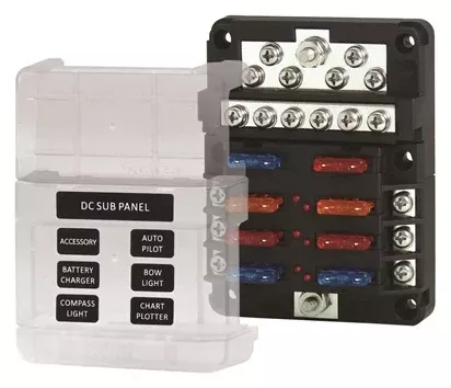 Fuse Block, ATP/ATO/ATC 6-Gang
