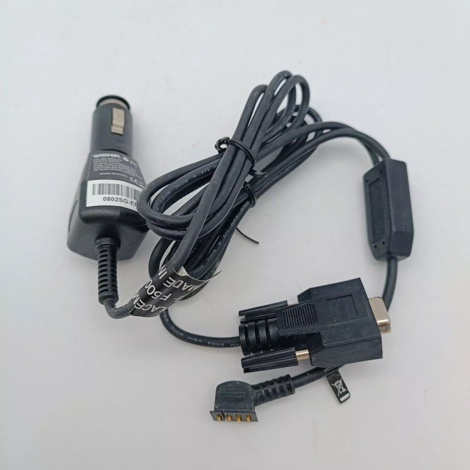 Garmin 320-00037-03 OEM Car Charger & Serial Data Combo Cable For eTrex Vista H