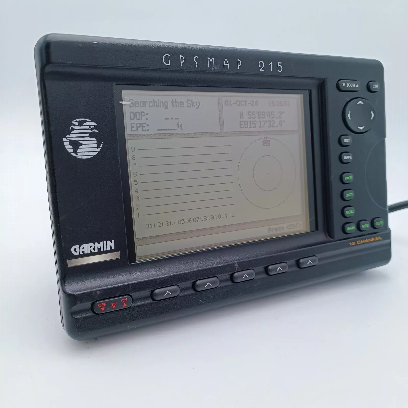 Garmin GPSMAP 215 Chartplotter Head Unit GPS Navigator 011-00103-21