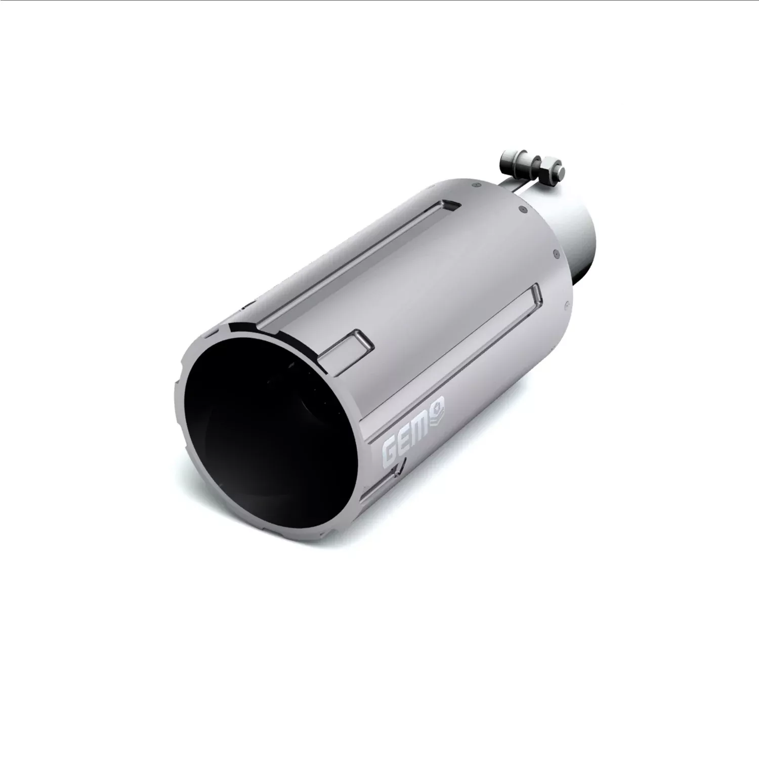 GEM TUBES - B00355 - Exhaust Tail Pipe Tip - GEM Tube B00355 GEM Billet Exhaust Tip