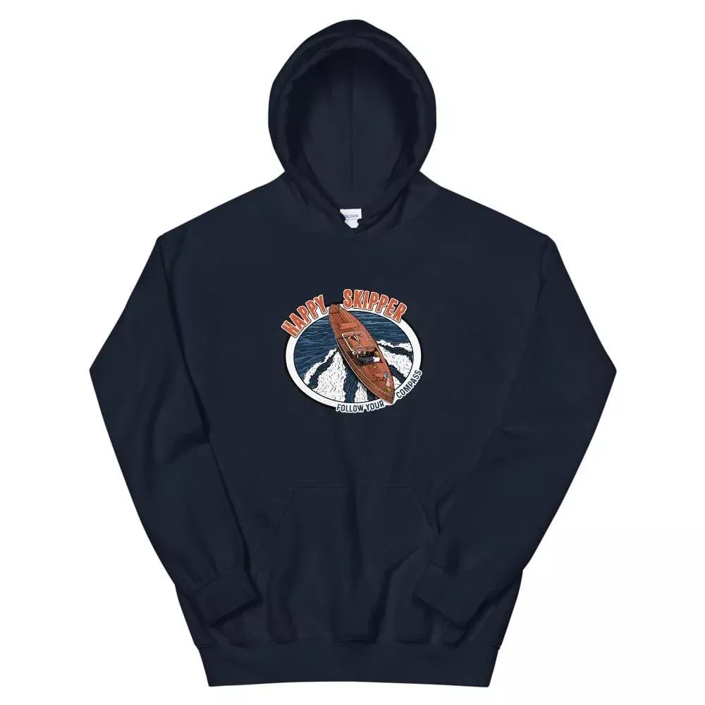Happy Skipper™ Motor Launch Unisex Hoodie