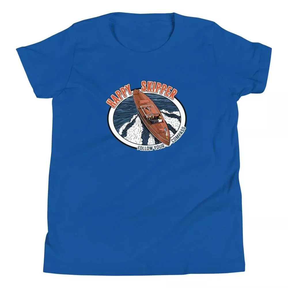 Happy Skipper™ Motor Launch Youth Short Sleeve T-Shirt