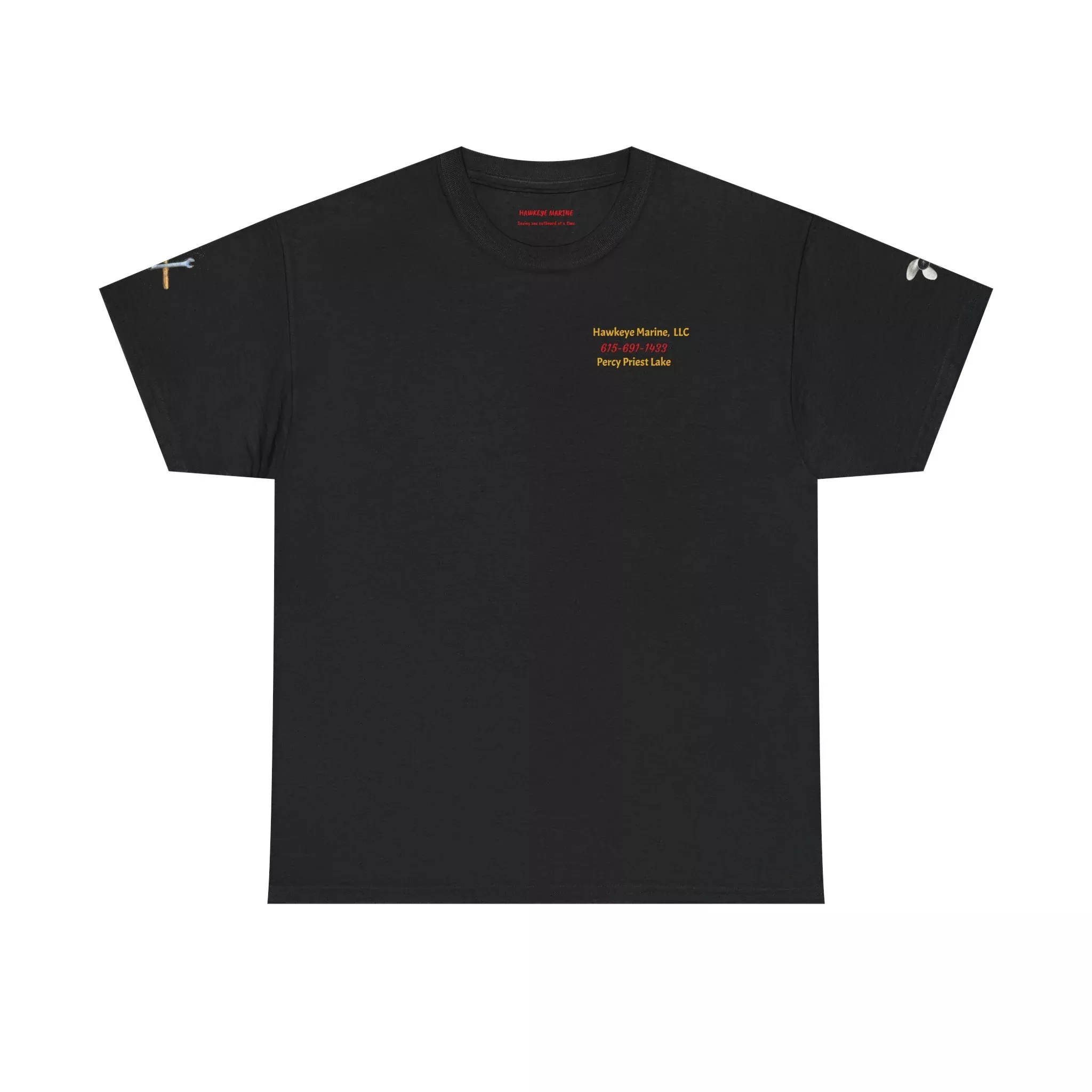 Hawkeye Marine MERC 500 printed -Unisex Heavy Cotton Tee