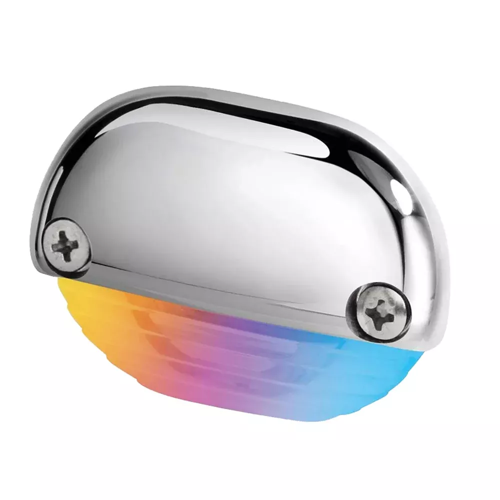 Hella Marine Apelo RGB Step Lamp - Stainless Steel Cap [958126551]