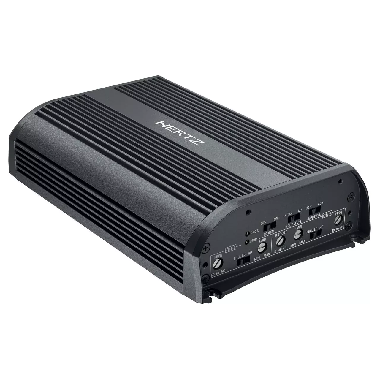 Hertz SP 4.900 Hertz SPL Show SP 4.900 D-Class 4 Channel Amplifier 250 WRMS x 4 at 2Œ© (IP55 rated)