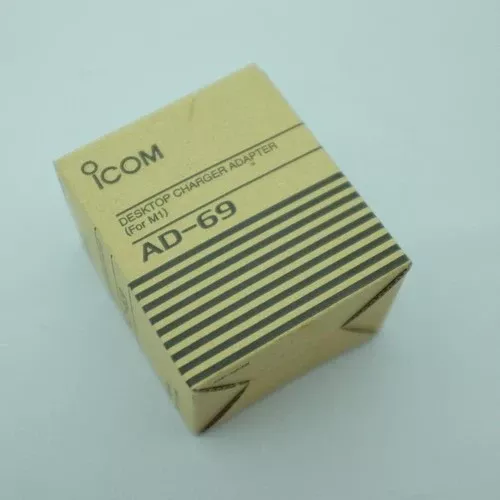 Icom AD-69 Desktop Charger Adapter Dock for M1 Two Way VHF Radios NEW! WARRANTY!