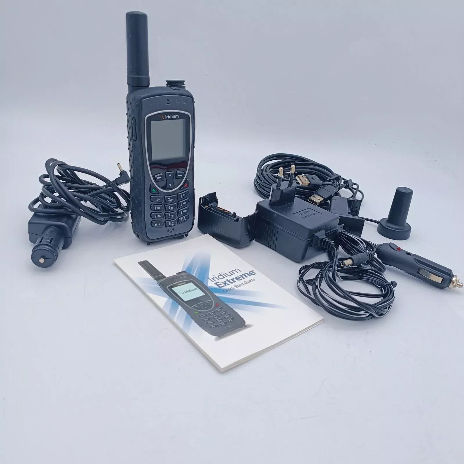 Iridium Extreme 9575 Satellite Black Handheld Wireless Digital Phone GPS SOS