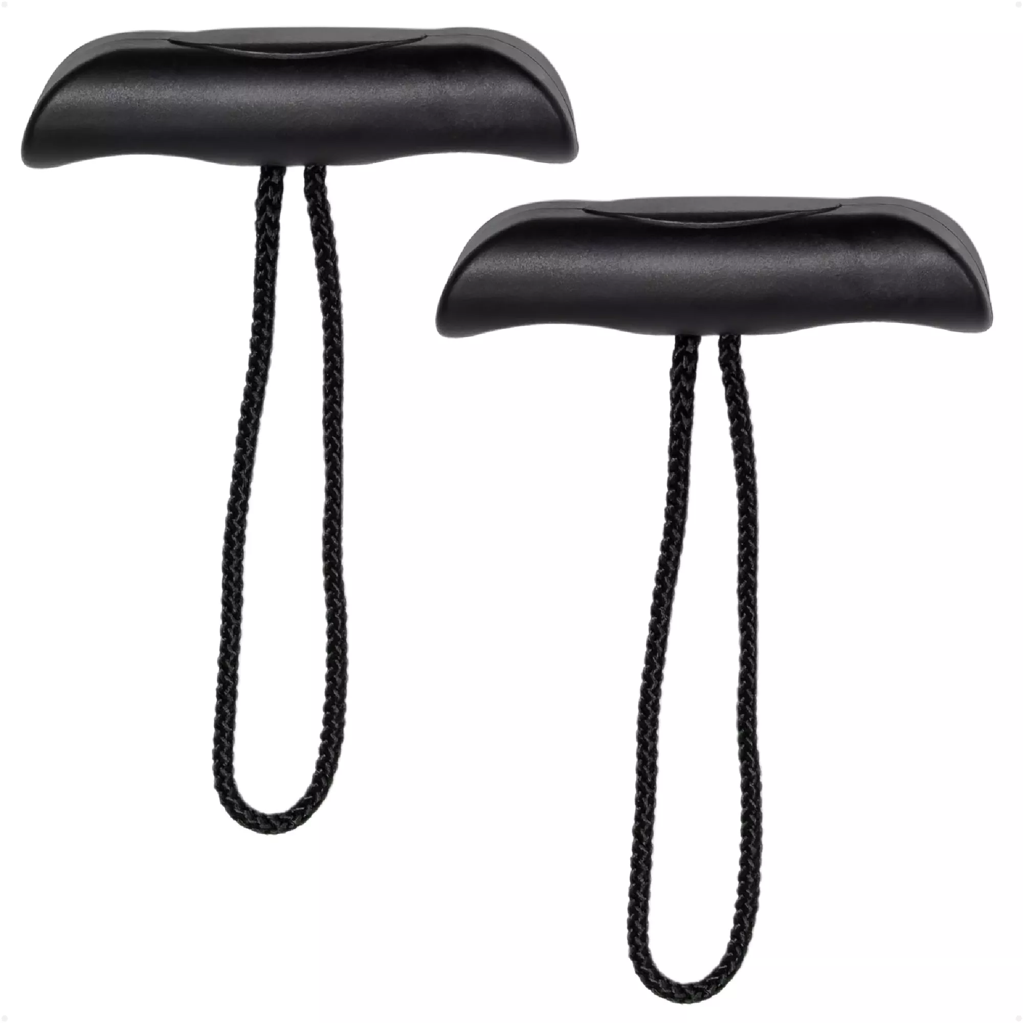Kayak Handles with Cord, Black, 2-Pack
