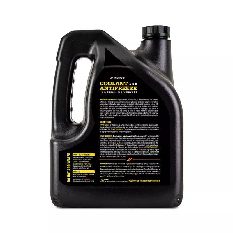 Liquid Chill EG Coolant, Universal, Yellow
