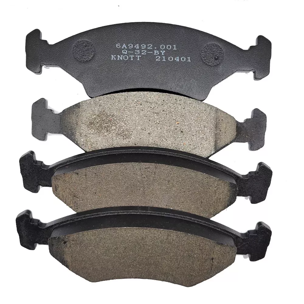 Load Rite by Knott Brake Pads 1012" Disc Full Axle 2 Sets InnerOuter [4265.65K]