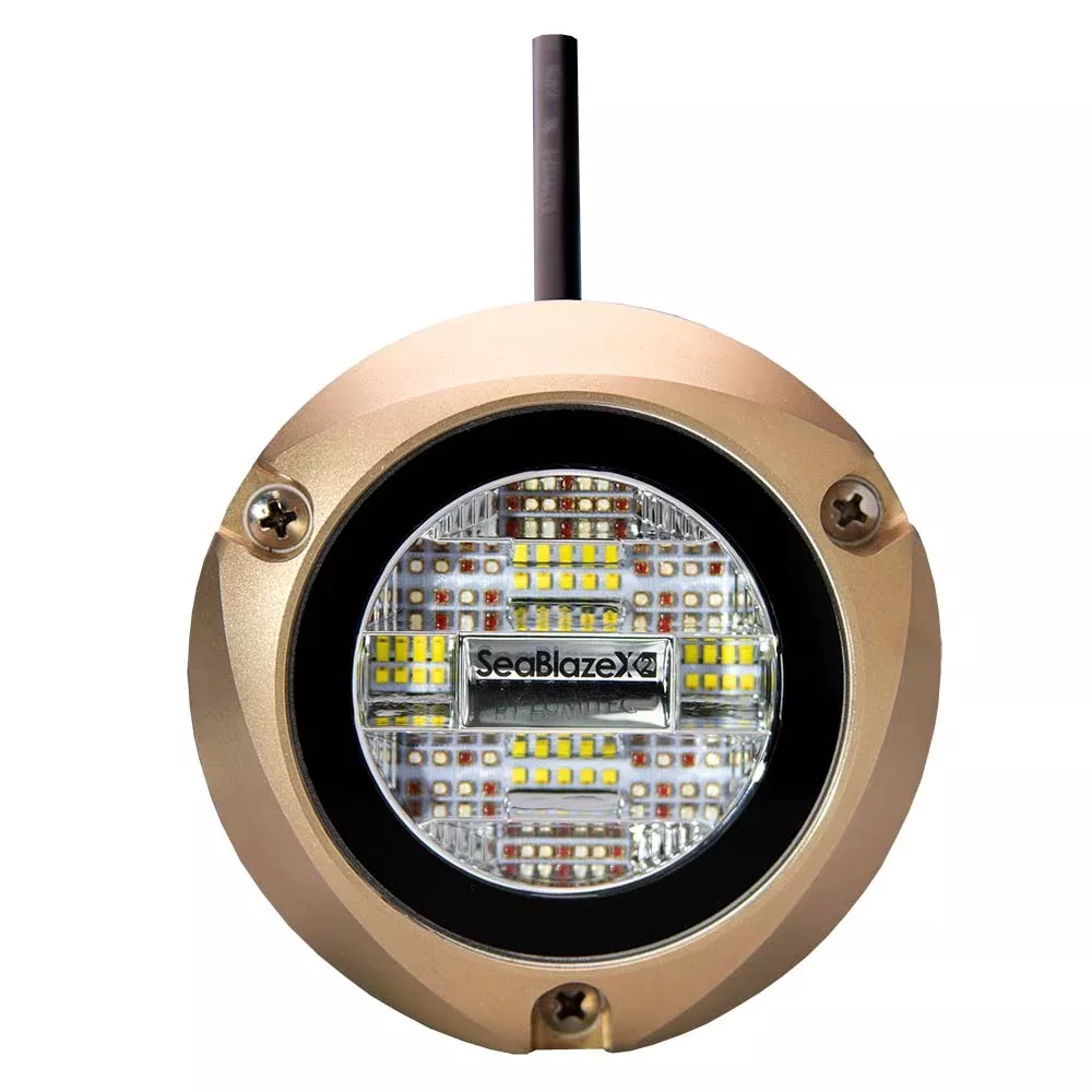 Lumitec Zambezi X2 Surface Mount Underwater Light - WhiteBlue [101708]