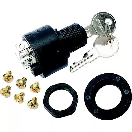 Magneto Ignition Starter Switch, 5/8" 3-Position OFF/IGNITION/START