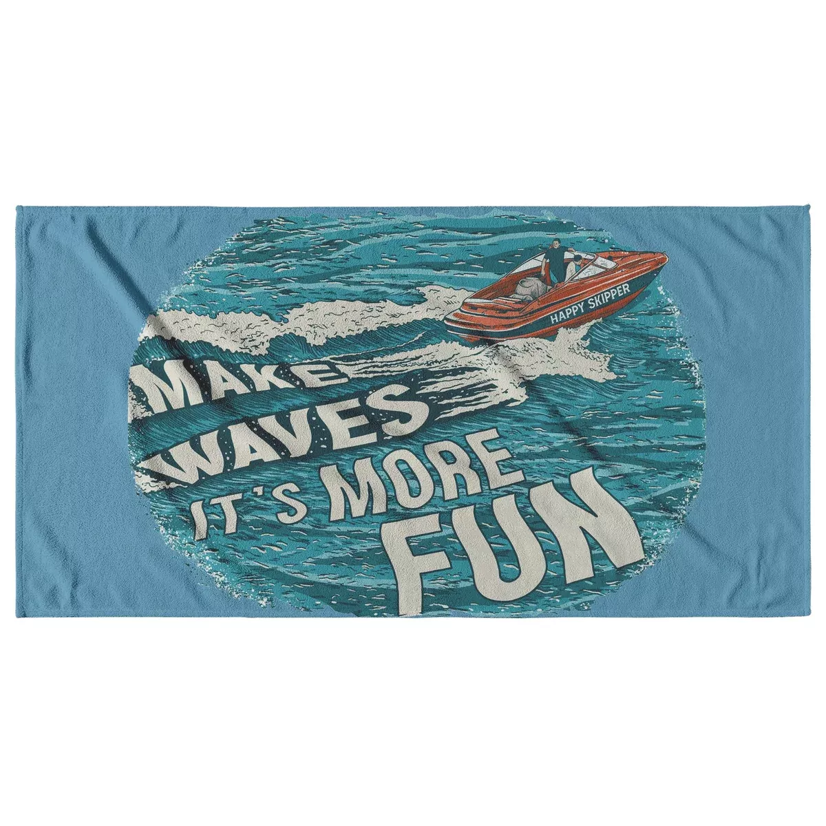 Make Waves It's More Fun™ Beach Towel