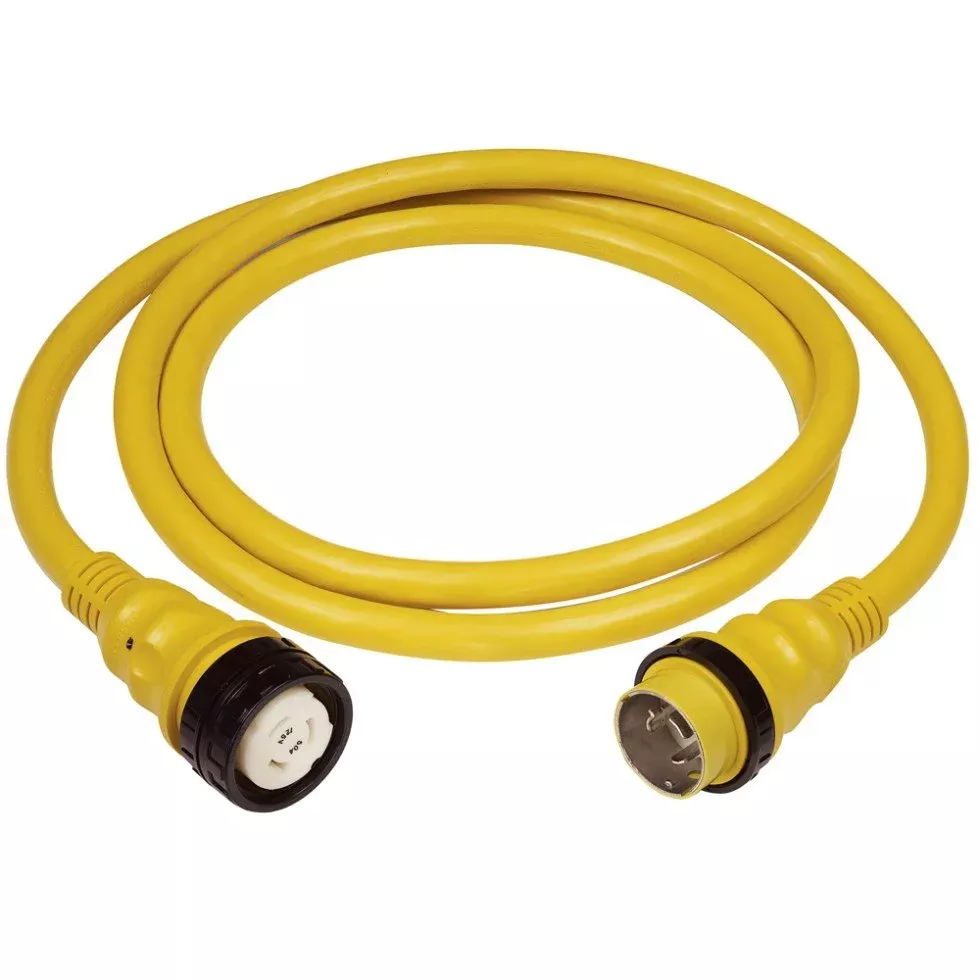 Marinco 50A 125V/250V Shore Power Cord Set 25'