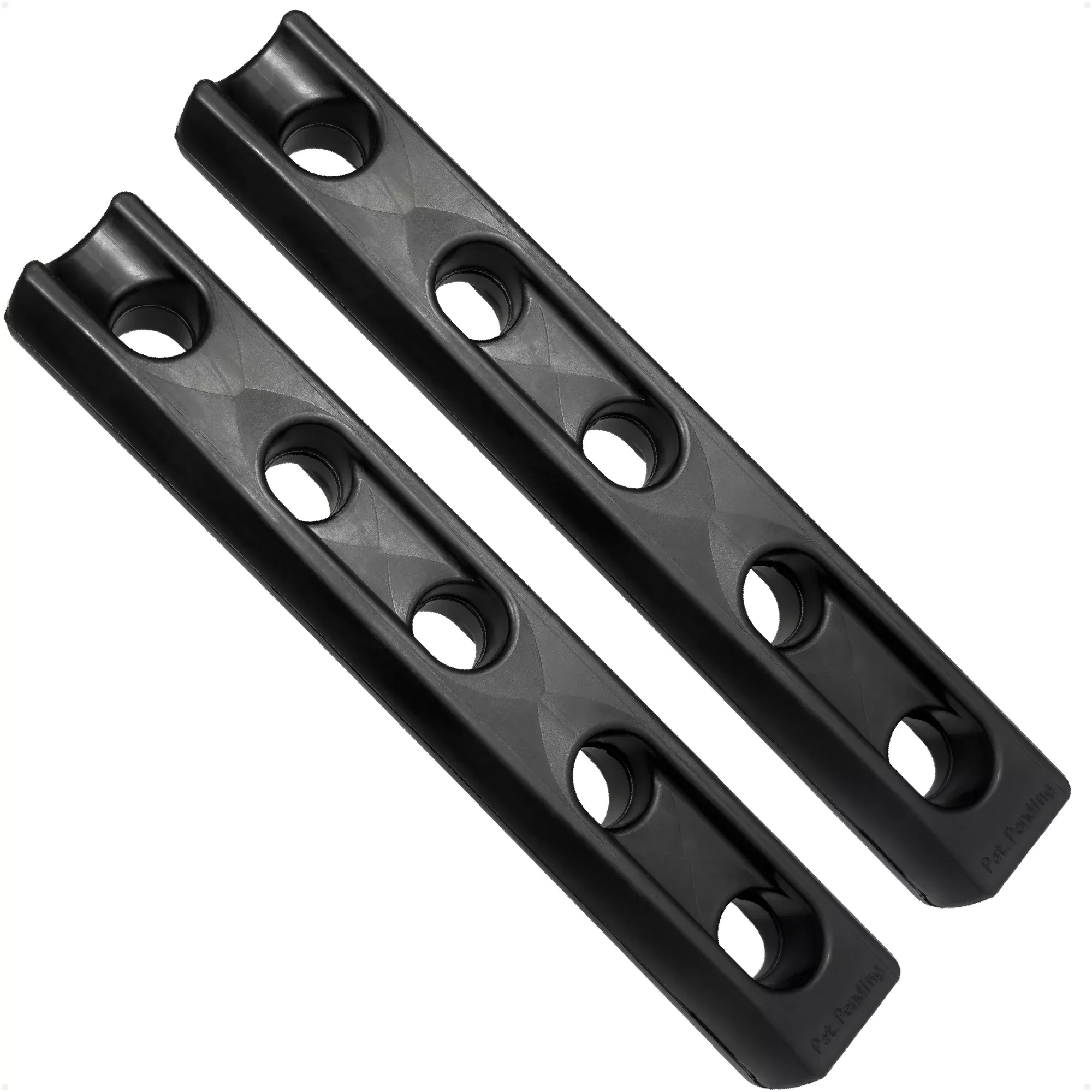 Mooring Snubber for Dock Lines, Fits 9/16" - 5/8" Rope, Rubber, 2-Pack