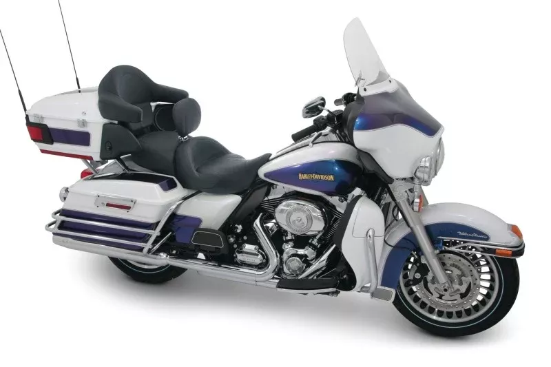 Mustang 08-21 Harley Electra Glide Std, Rd Glide ,Rd King, Str Glide Std Touring Solo Seat-Black