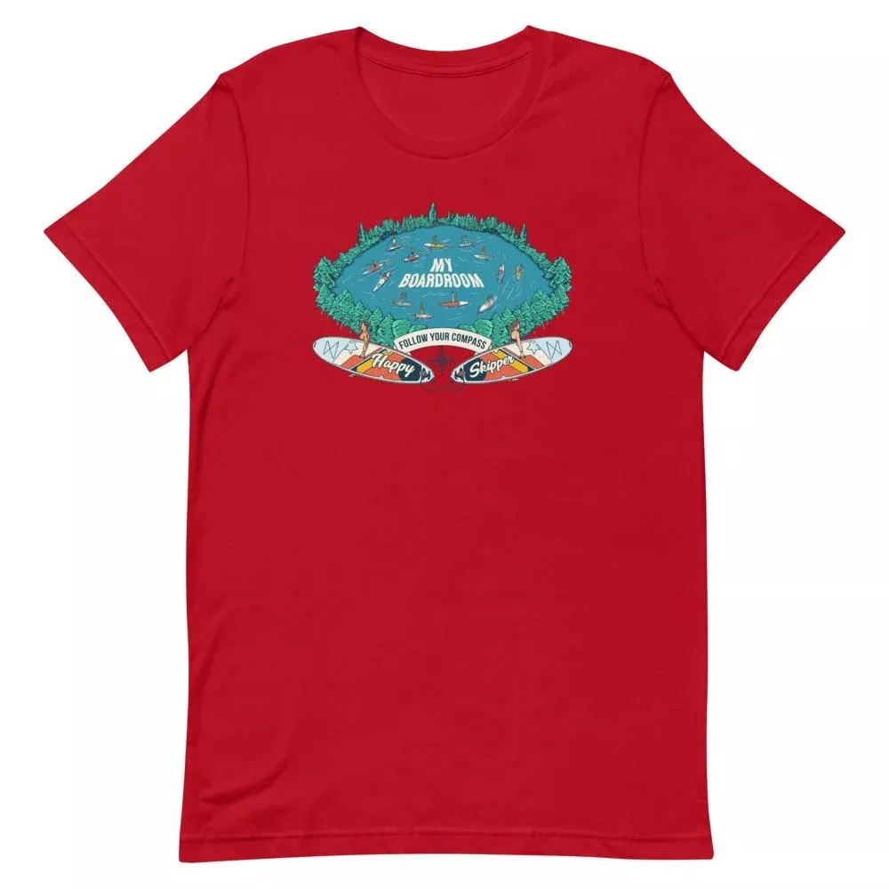 My Boardroom - Paddleboard Design - Short-Sleeve Unisex T-Shirt