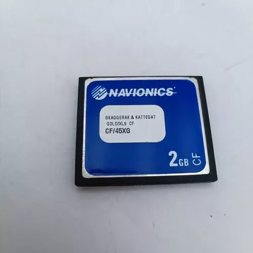 Navionics 45XG CF Gold Card Denmark Skaggerak Kattegat 2GB Gold Raymarine