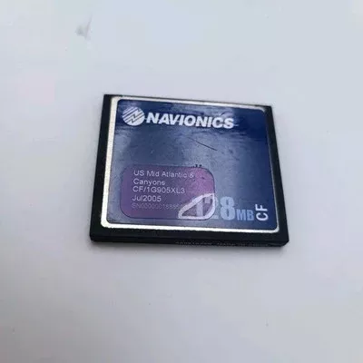 NAVIONICS USA MID ATLANTIC & CANYONS 905XL Charts CF Card 128MB Raymarine