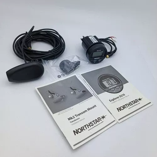 Northstar Explorer D210 Depth Gaugew/ MK2 Transom Mount Transducer