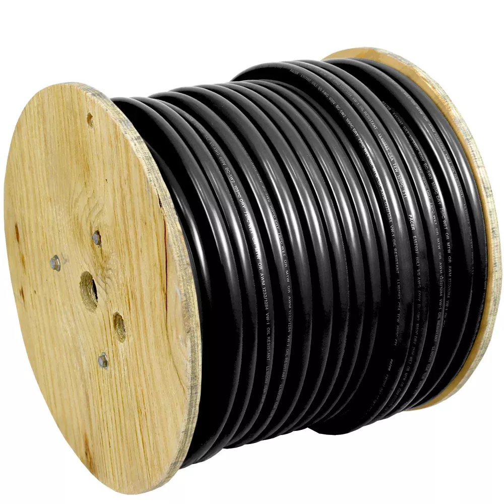 Pacer Black 2 AWG Battery Cable - 250[WUL2BK-250]