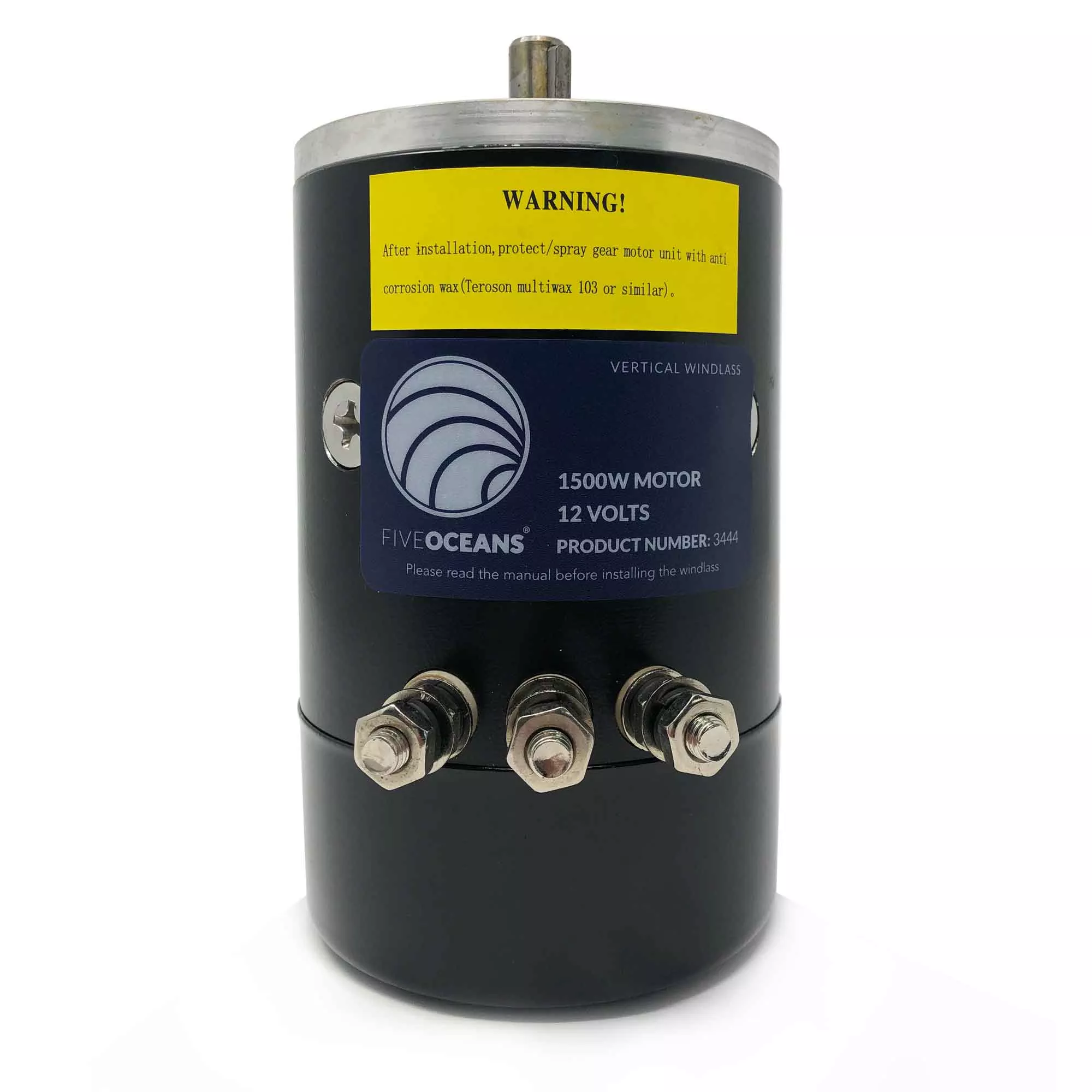 Pacific 1500 Windlass Replacement Motor - 1500-Watts, 12V
