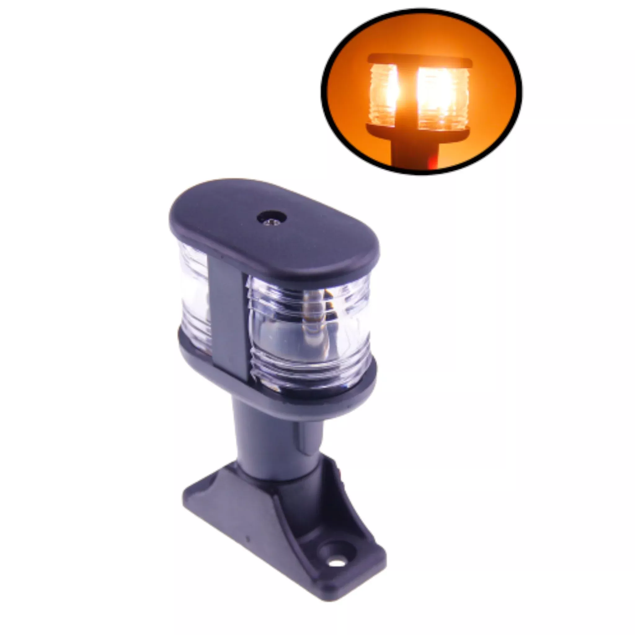 Pactrade Marine 3 7/8''Anchor Stern Masthead Light Festoon Bulb 12V/8W