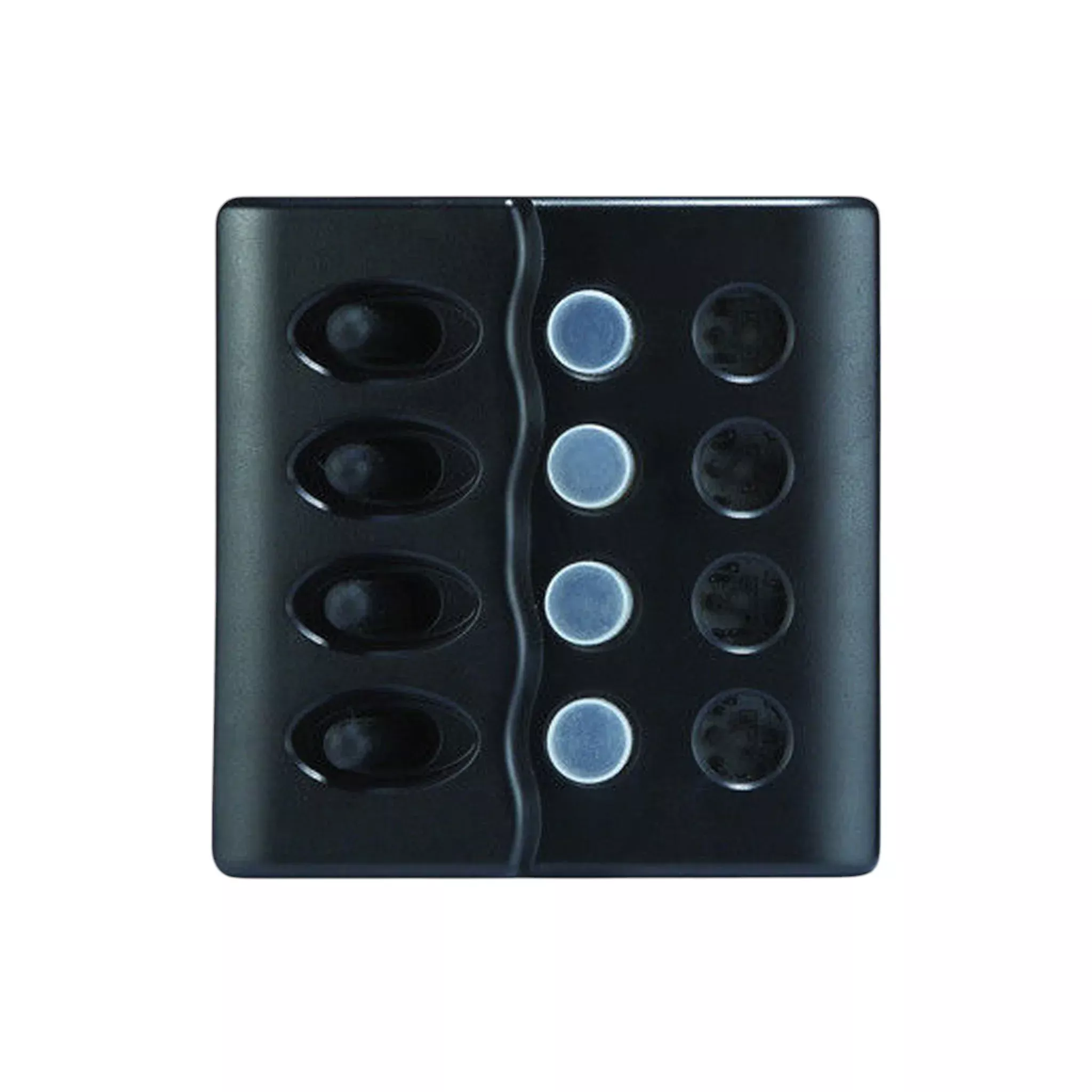 Pactrade Marine Boat 4 Gang Weather Deck Panel with LED Indicators