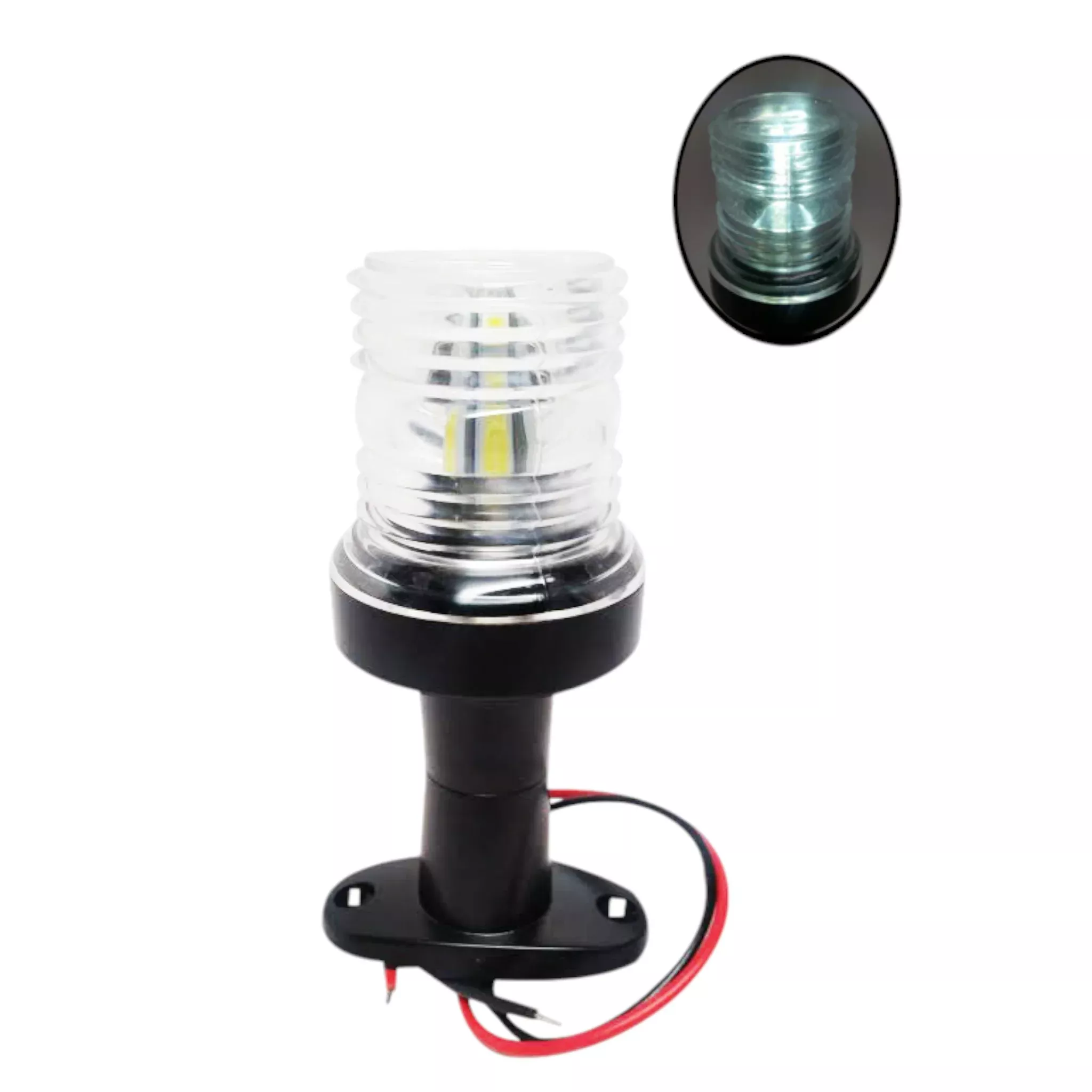 Pactrade Marine Boat All Around LED Fixed Mount Navigation Light 12 VDC