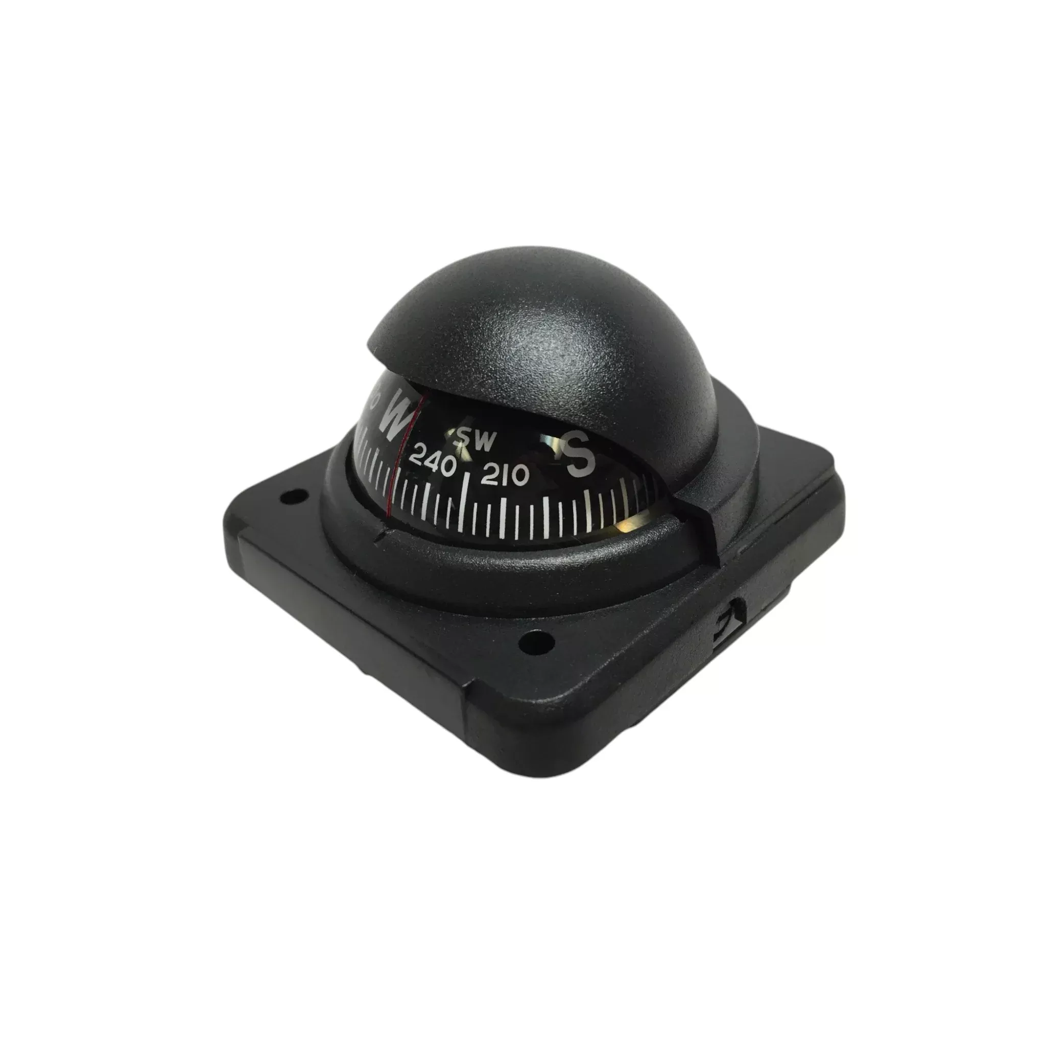 Pactrade Marine Boat Black Bracket & Suction Cups Adjustable Built-In Compensation System