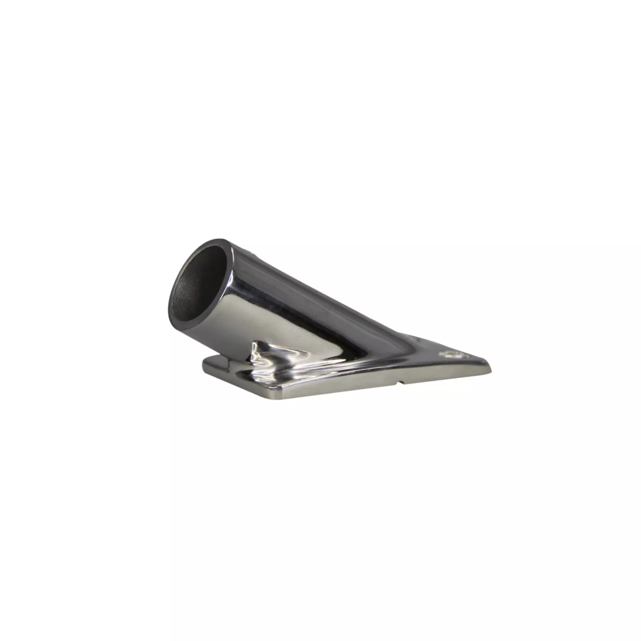 Pactrade Marine Boat Casting SS316 1" 25.4mm Handrail Fitting Square Base 30 Deg