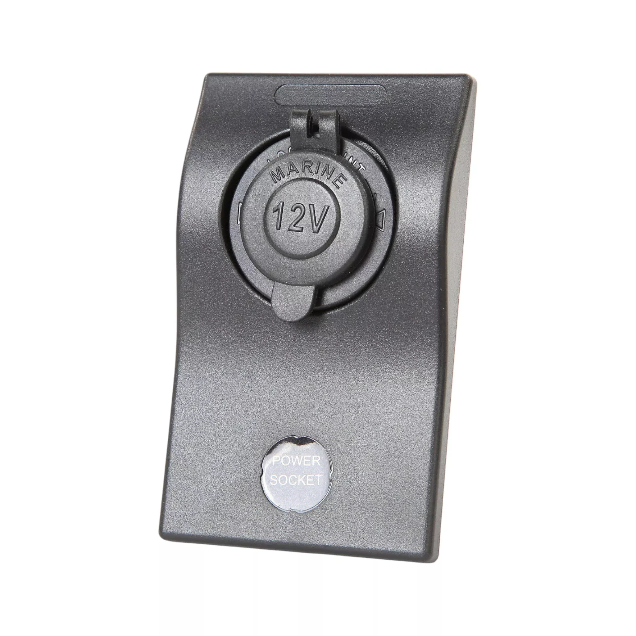 Pactrade Marine Boat RV Waterproof Cigarette Socket Switch Power Supply Panel 15A Breaker