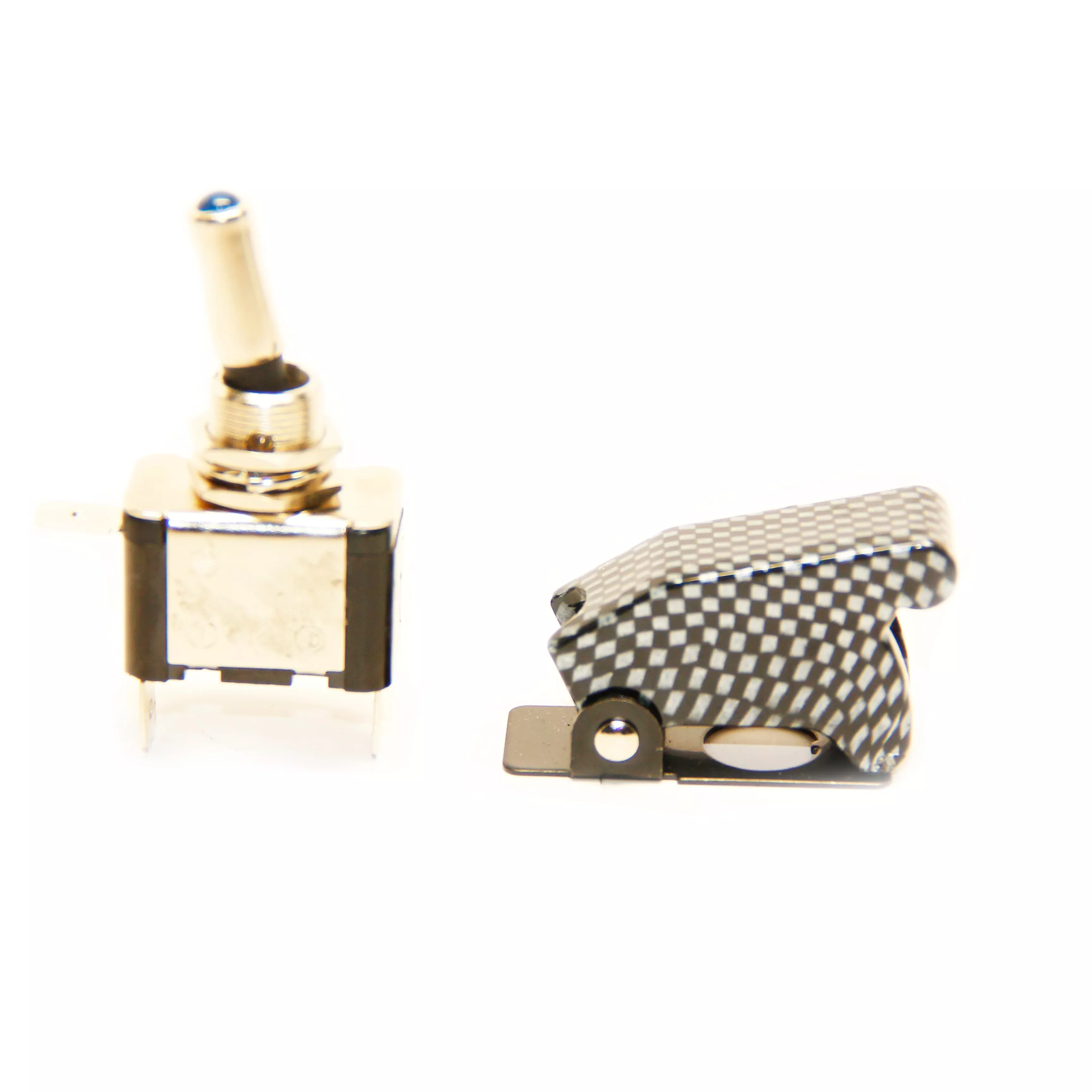 Pactrade Marine LED Dot Toggle Switch and Safety Switch Flip Cap Cover