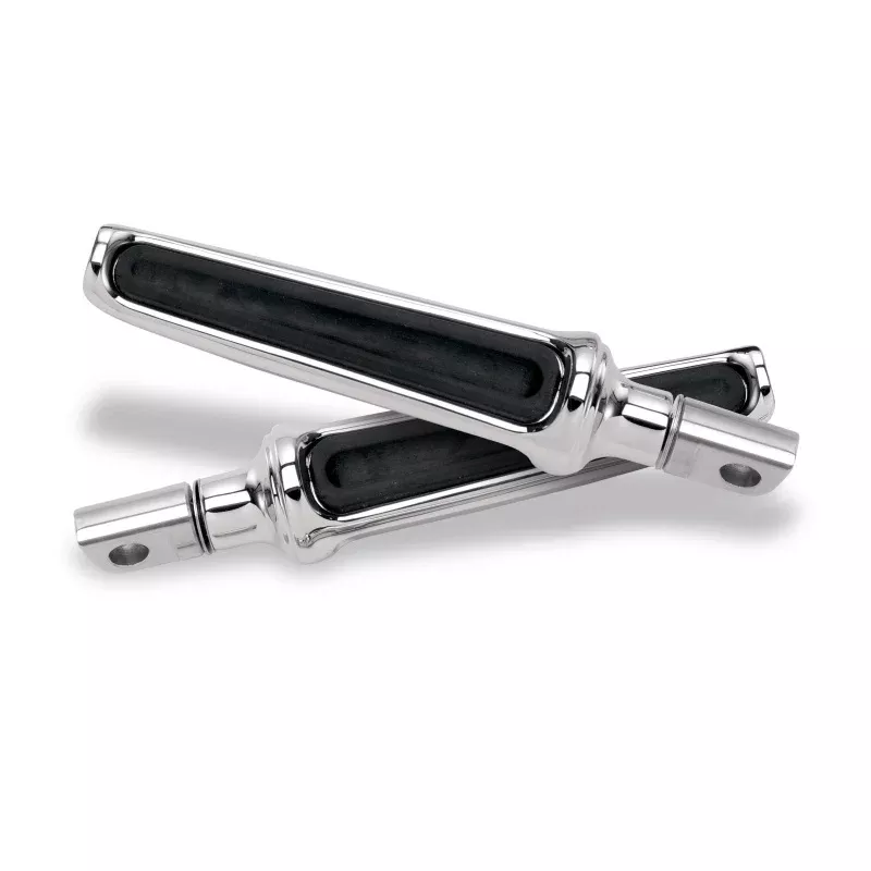 Performance Machine 84-99 Fldng Psngr Pegs Contour - Chrome