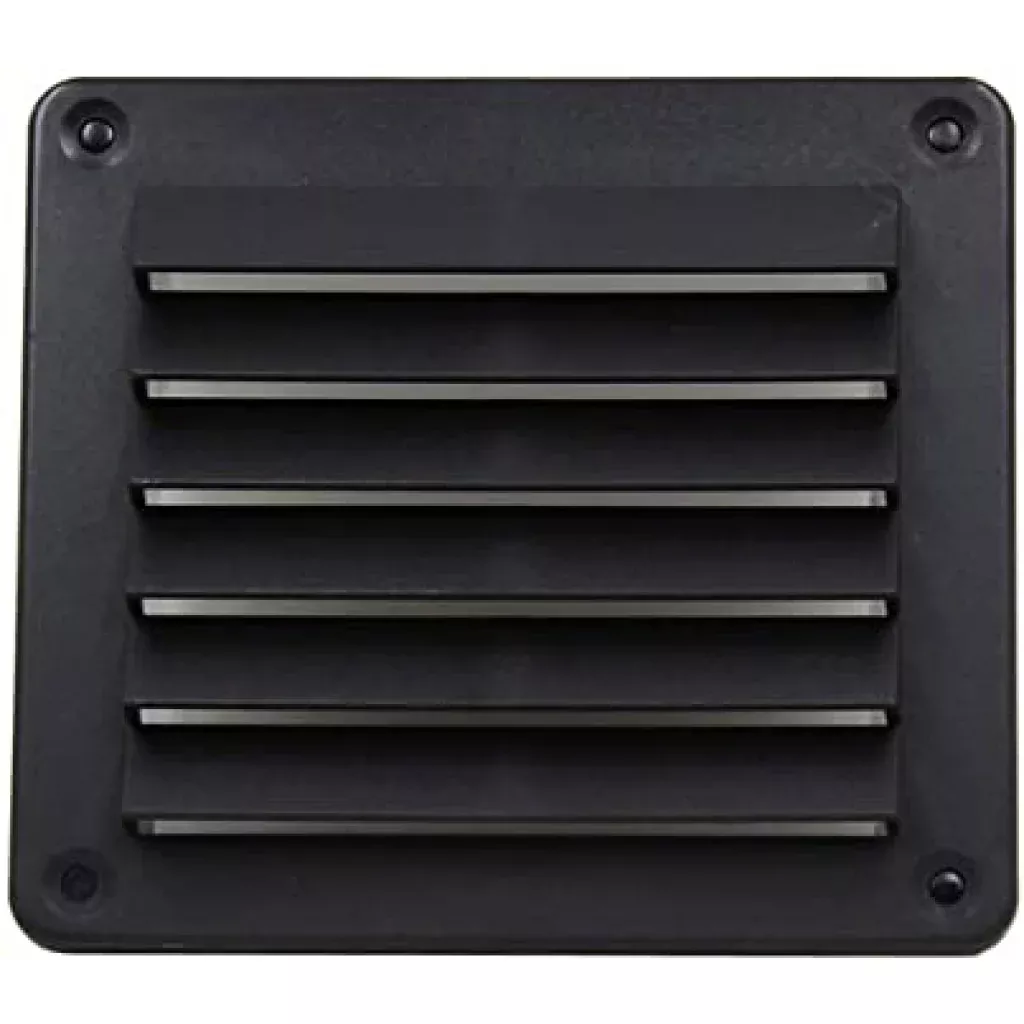 Plastic Vent Black 5.5x5