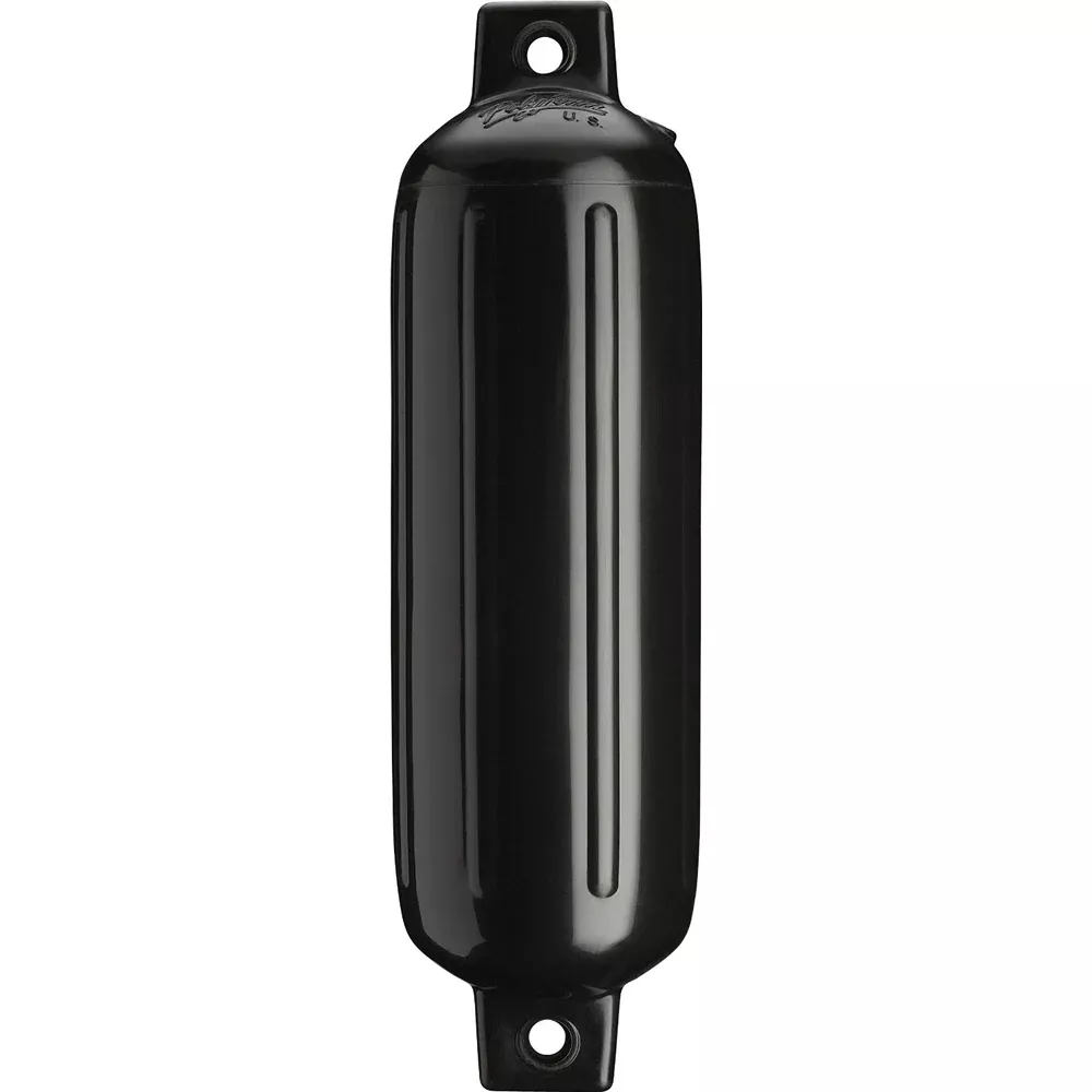Polyform G-2 Twin Eye Fender 4.5" x 15.5" - Black [G-2 BLACK]