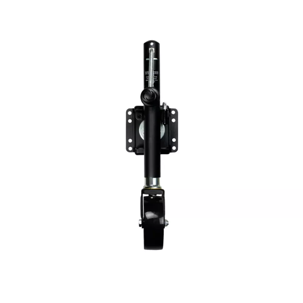 Powerwinch Select Series Jack – 1200lb, Bolt-On, Single Wheel, Carbon Black [21400-J-1200-B1-B-R]