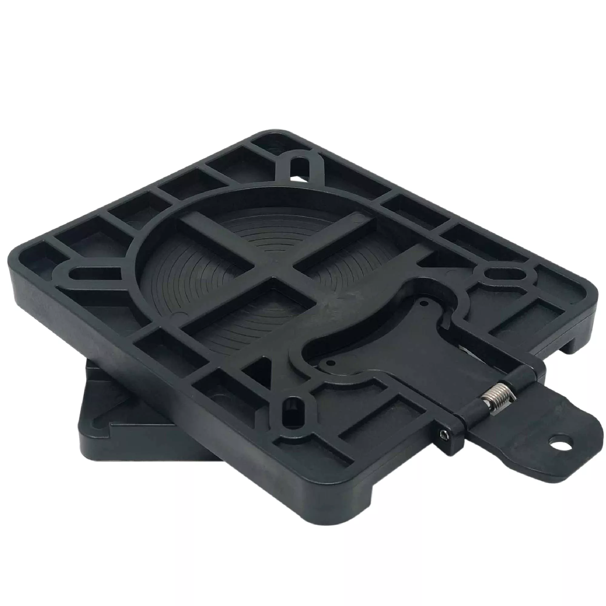 Quick-Release Seat Swivel, 2-Piece Removable, ABS Plastic