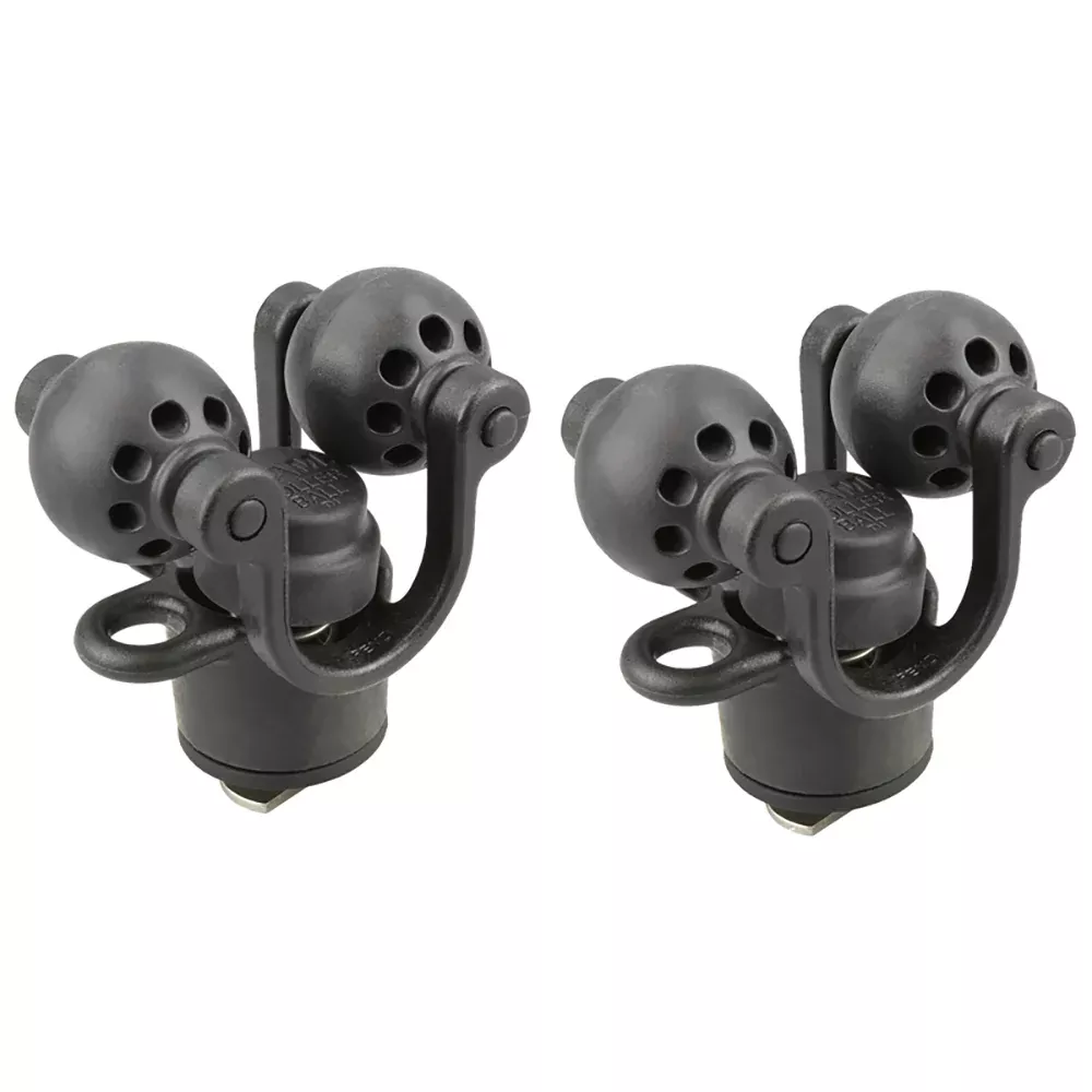 RAM Mount 2-Pack RAM Roller-Ball PaddleAccessory Holder [RAP-412-2]