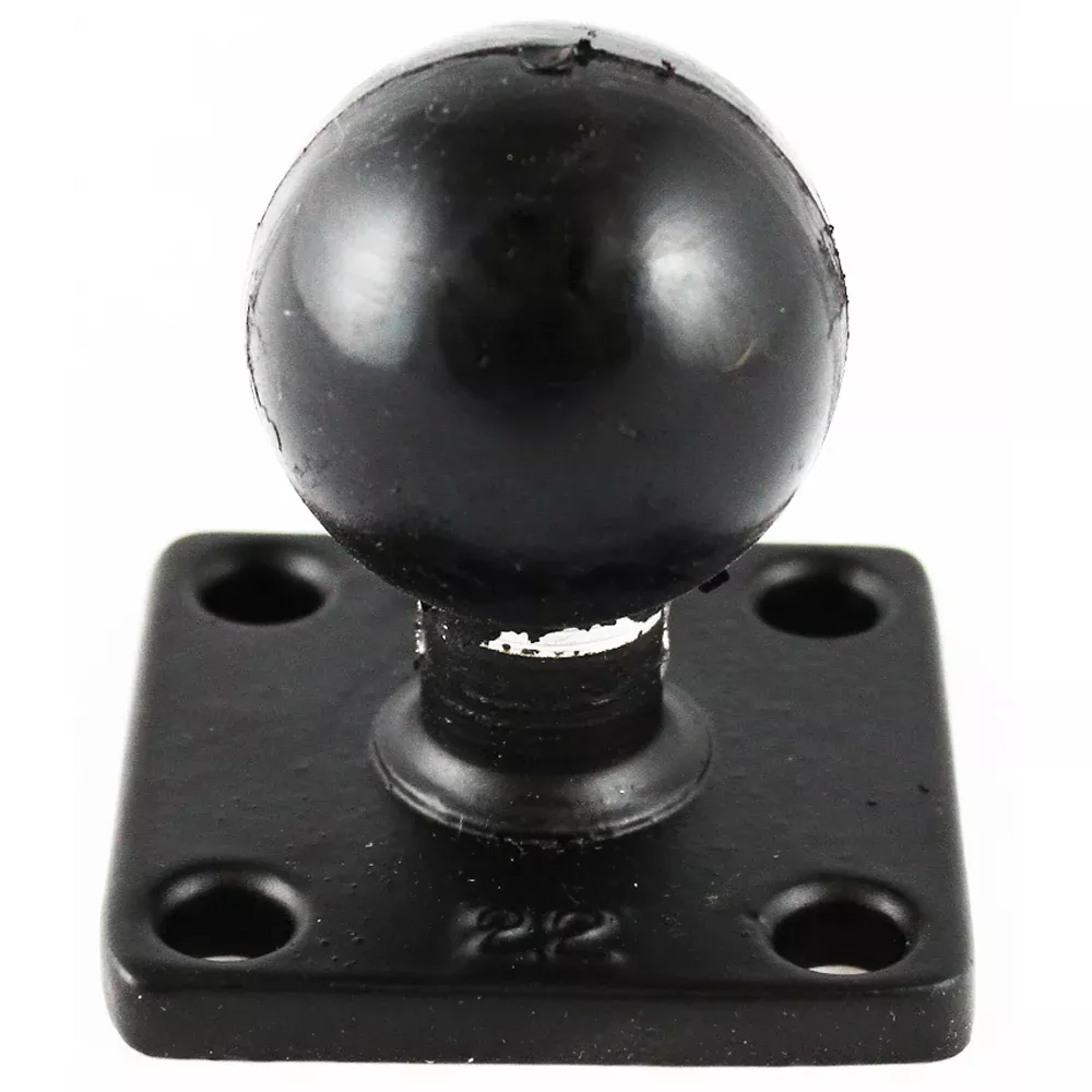RAM Mount 2" x 2" Square Base w/1.5" Ball [RAM-202U-22]