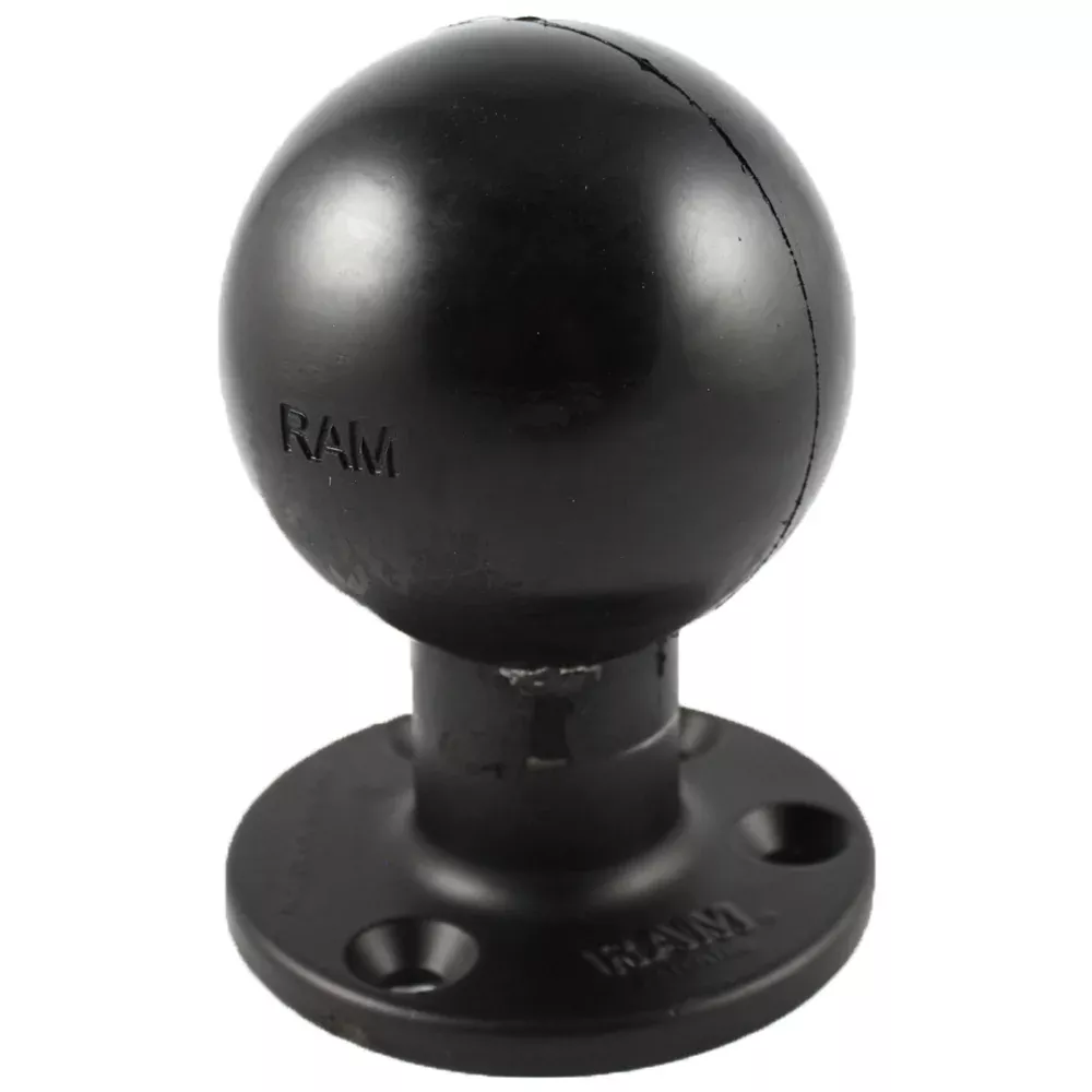 RAM Mount 3.68" Round Base w/3-3/8" E Size Ball [RAM-E-202U]