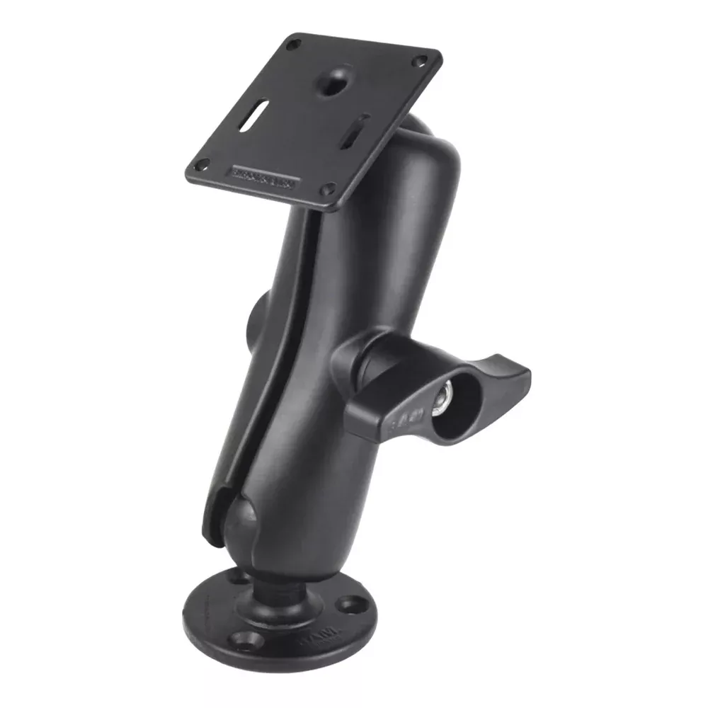 RAM Mount RAM Double Ball Mount w/75 x 75mm VESA PlateJam Nut - Medium [RAM-D-101U-MI1-2461]