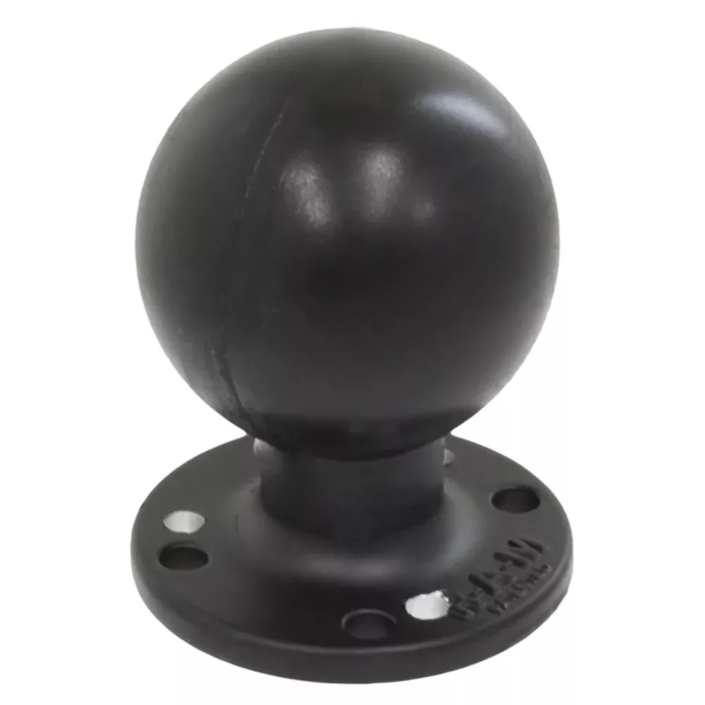 RAM Mount RAM Round Plate w/Ball - 2.25" - D Size Ball - Hole Plate [RAM-D-254-WD1U]