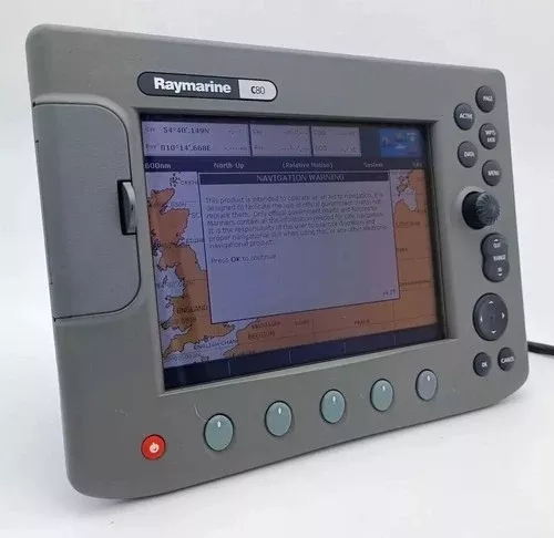 Raymarine C80 Chartplotter GPS Fishfinder Radar 8.4" LCD Display MFD PERFECT