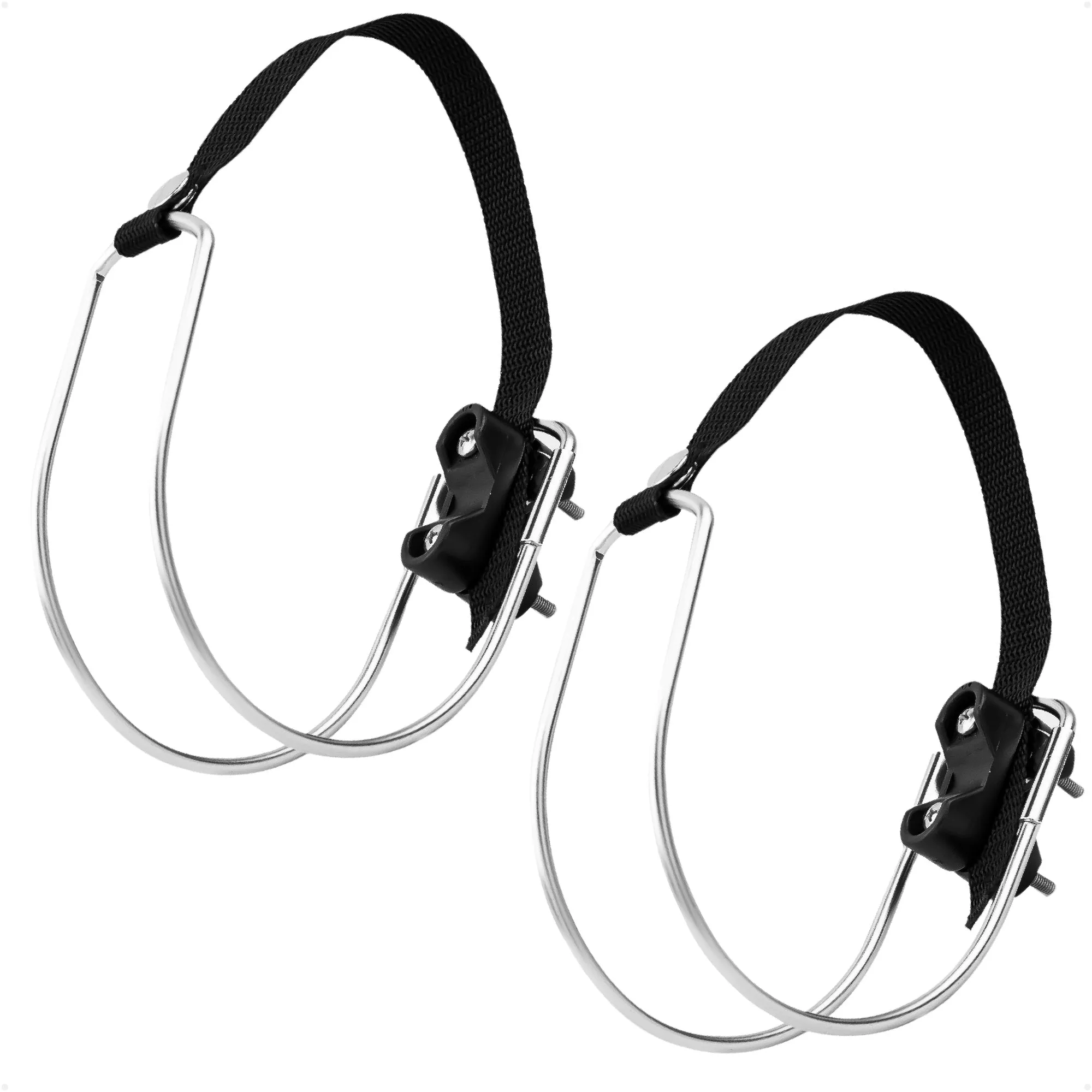 Ring Buoy Bracket, Stainless Steel, Rail Mount, 2-Pack