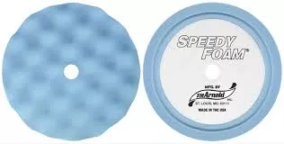 S.M. Arnold 44-497 Speedy Foam Buffing Pad - Light Blue Foam