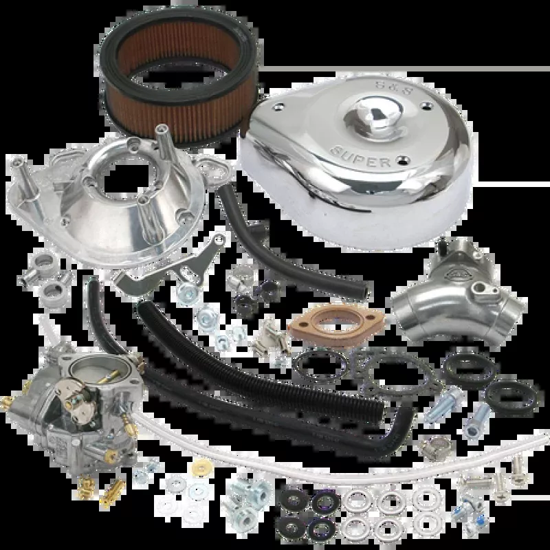 S&S Cycle 86+ XL Engine 2-Piece Semi-Gloss Black Steel Mount Top